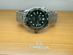 Omega Seamaster Diver 300M 42mm Stainless Steel Green Dial & Bezel 210.30.42.20.10.001 2025