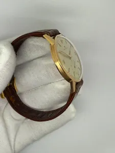 Zenith 35mm 18ct Rose Gold Calibre 126-6 Vintage Watch – Serviced with 2 Year Guarantee – 1950s