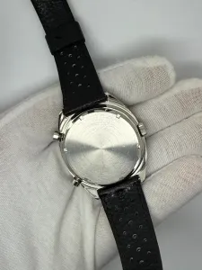 Heuer Carrera Chronograph 39mm Stainless Steel Automatic Reference 1153S – Fully Restored by Classic Heuer – 1970s