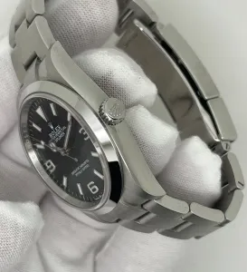 Rolex Explorer 36mm Stainless Steel Oyster Bracelet Reference 124270 – Full Set – 2023 UNWORN