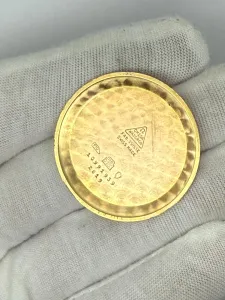 Omega 36mm 18ct Rose Gold Calibre 265 Striped Dial Reference 2619 – Vintage Box – 1950