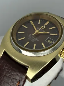 Omega Seamaster Cosmic 2000 Ladies 26mm Steel & Gold Automatic Date 1970s