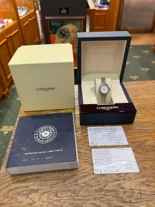 Longines Flagship Classic 26mm Steel & Gold Diamond Dial Reference L4.274.3.27.7 2014