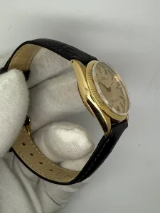 Rolex Oyster Perpetual 31mm 18ct Yellow Gold Automatic Chronometer Reference 6551 – Vintage Box – 1960s