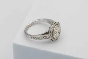18ct White Gold Diamond Engagement Ring WGI 2.26ct