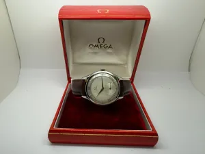 Omega 2505 Jumbo 38mm Steel Manual Wind Calibre 265 – Serviced with 2 Year Guarantee – 1940s