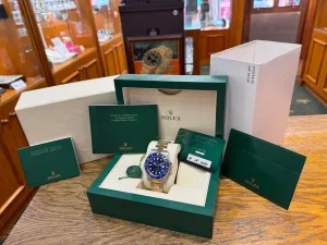 Rolex Submariner Date 40mm Steel & 18ct Yellow Gold Blue Dial Reference 116613LB ‘Bluesy’ – Full Set – 2020