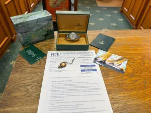 Rolex Yacht-Master 35mm Stainless Steel & Platinum Oyster Bracelet Reference 168622 2001