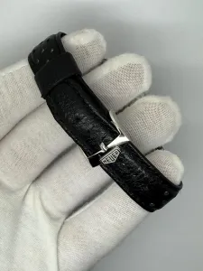 Heuer Carrera Chronograph 39mm Stainless Steel Automatic Reference 1153S – Fully Restored by Classic Heuer – 1970s