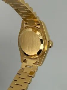 Rolex Oyster Perpetual Datejust Ladies 26mm 18ct Yellow Gold Jubilee Diamond Dial 179178 2007