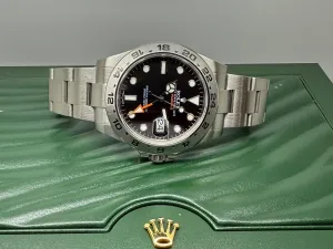 Rolex Explorer II 42mm Stainless Steel Oyster Bracelet Reference 216570 2011