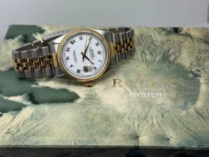 Rolex DateJust 36mm Steel & 18ct Yellow Gold Automatic 16233– Serviced with 2 Year Guarantee – 1993
