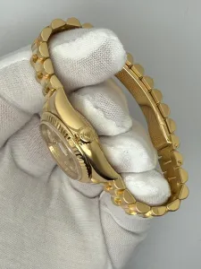Rolex Oyster Perpetual Datejust Ladies 26mm 18ct Yellow Gold Jubilee Diamond Dial 179178 2007